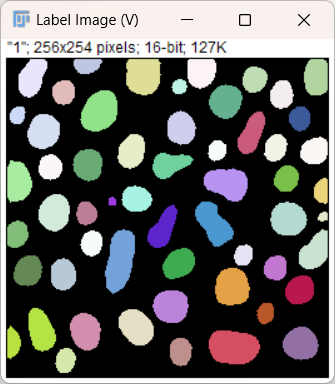 Stardist results on blobs
