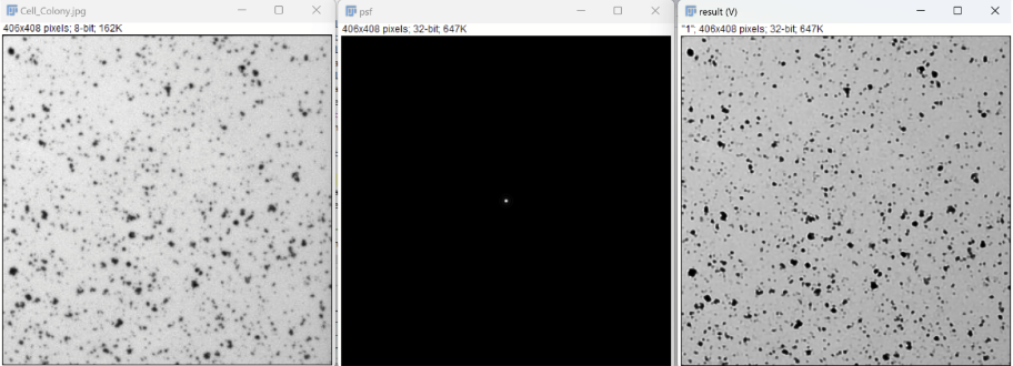 Deconvolution PSF