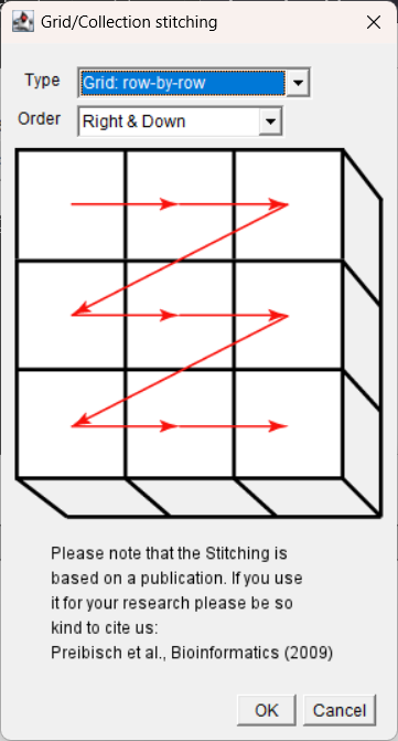 Grid stitcher
